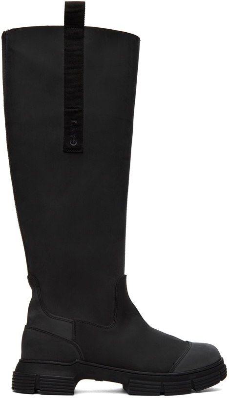 Photo: GANNI Black Country Chelsea Boots
