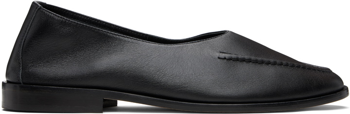 Photo: HEREU Black Juliol Slip-on Loafers