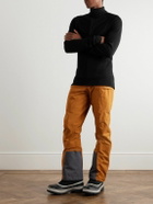 Houdini - Desoli Solid Merino™ Half-Zip Ski Base Layer - Black