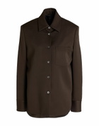 Acne Studios Womens Jacket Dark in Brown