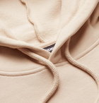 JACQUEMUS - Grain Fleece-Back Cotton-Blend Jersey Hoodie - Neutrals