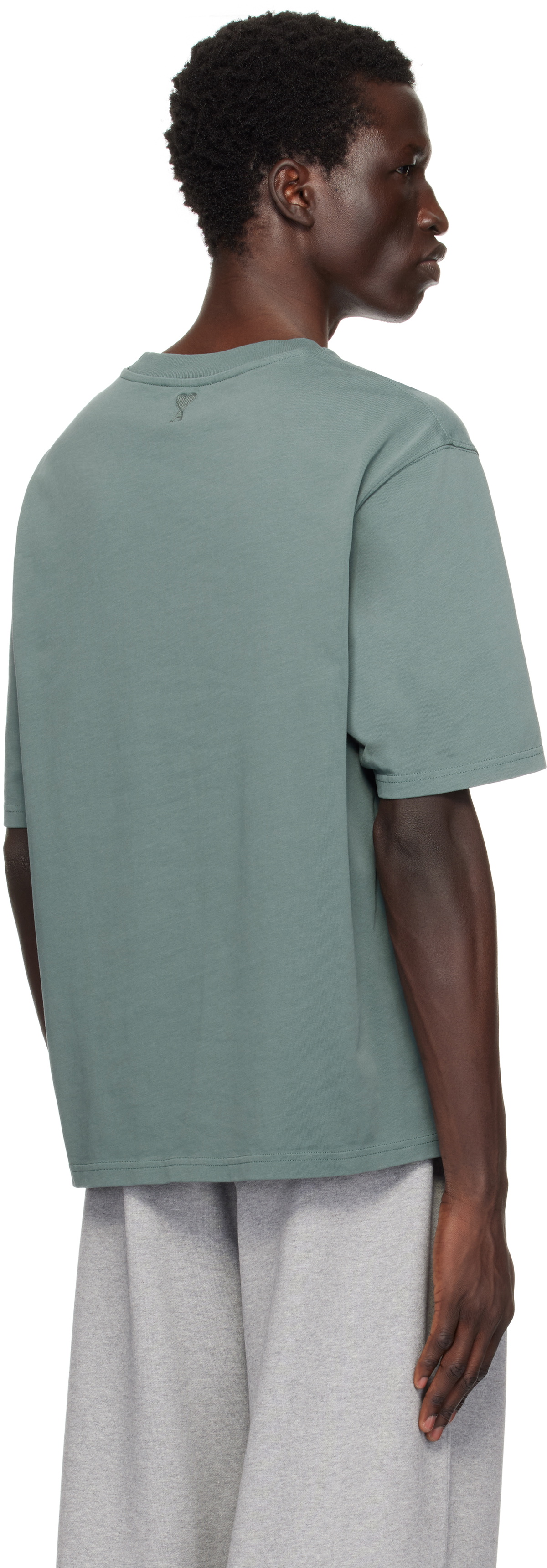 AMI Paris Green 'Ami Alexandre Mattiussi' T-shirt AMI