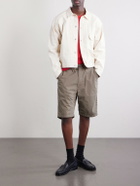 OrSlow - New Yorker Straight-Leg Cotton Shorts - Green