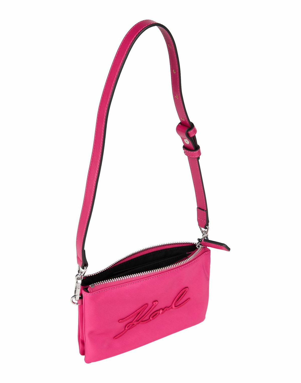Karl Lagerfeld Womens Shoulder bag in Magenta