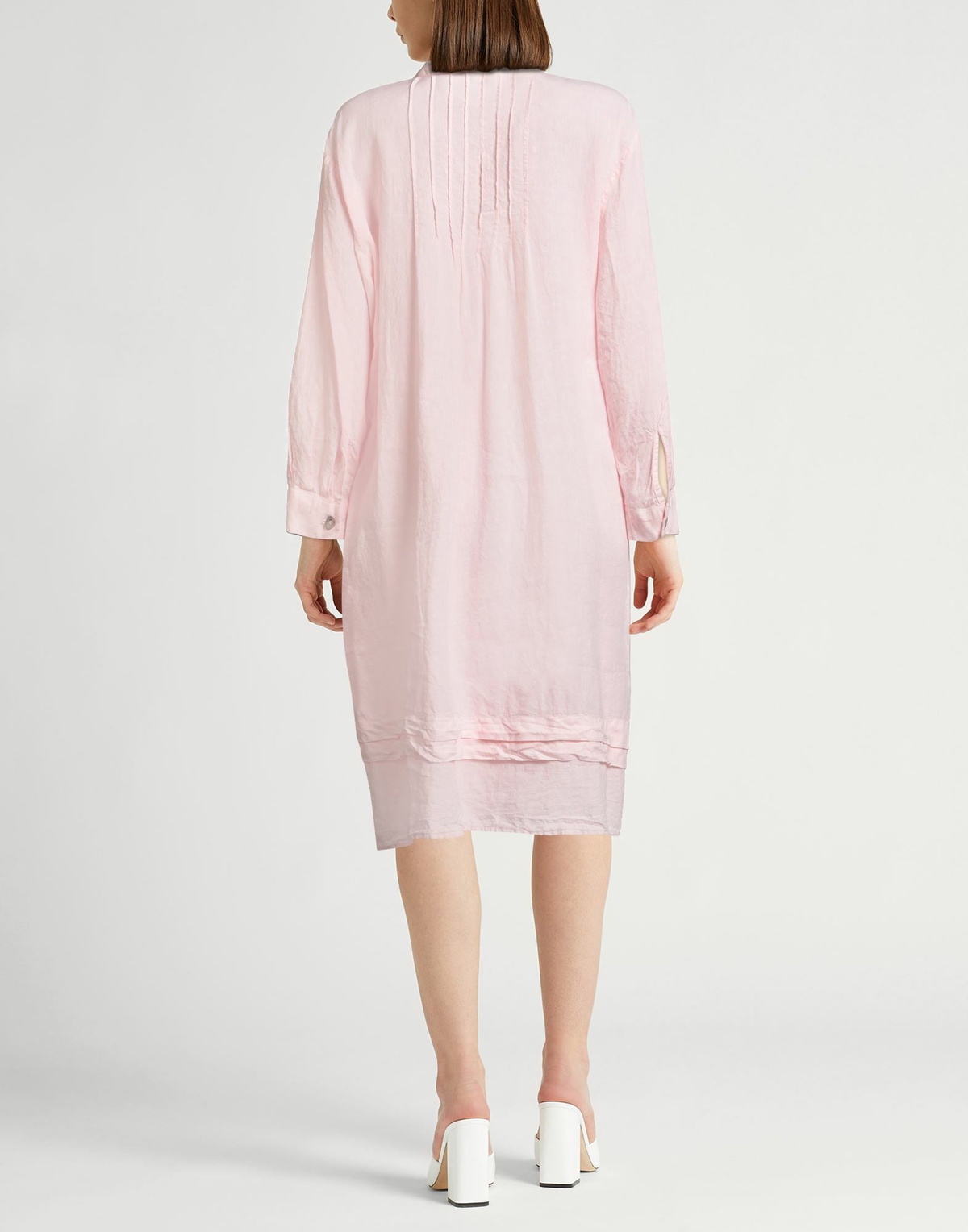 Peserico Womens Midi dress in Light pink