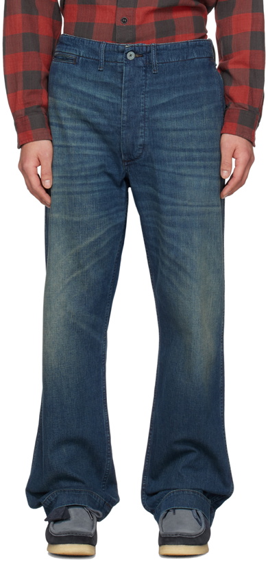 Photo: RRL Blue Haysville Field Jeans