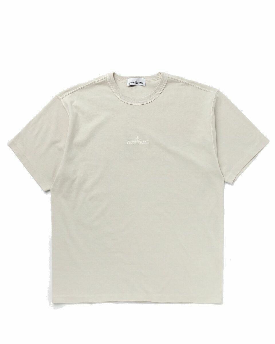 Photo: Stone Island Tee 20/1 Cotton Jersey, Garment Dyed Brown - Mens - Shortsleeves