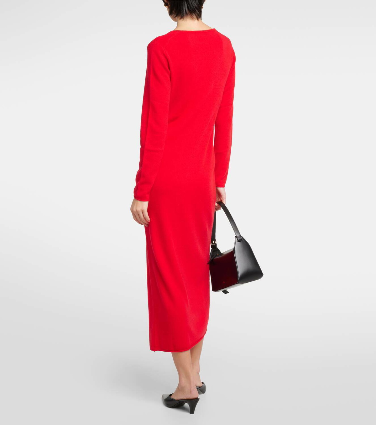 Jardin des Orangers Wool and cashmere midi dress