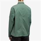 C.P. Company Men's Popeline Workwear Shirt in Duck Green