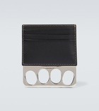 Alexander McQueen - The Grip leather card holder