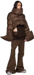 Rick Owens Brown Babel Mountain Down Jacket