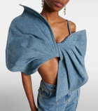 Nina Ricci Bow-detail denim top