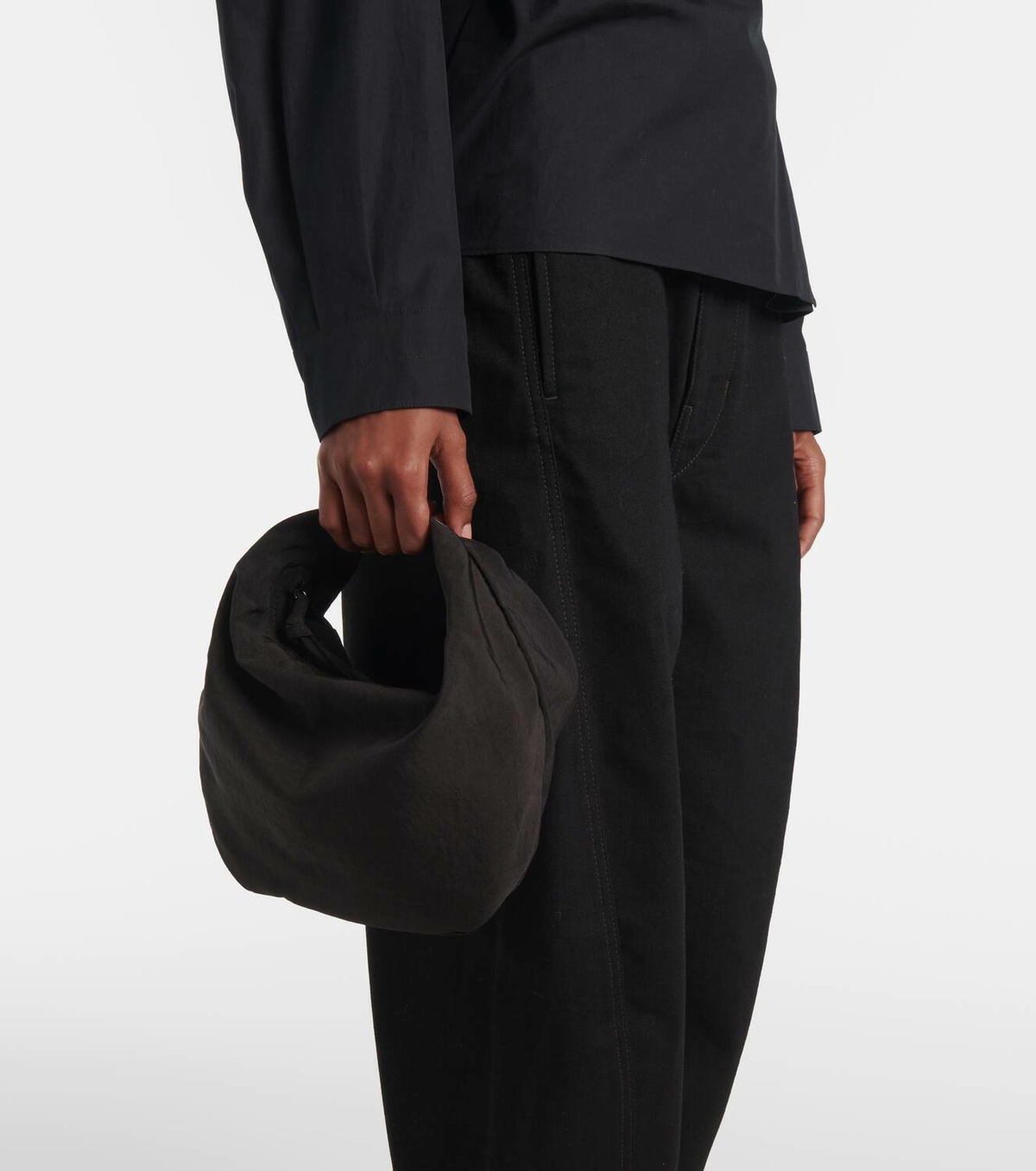LEMAIRE X FILTエディション Fortune Croissant バッグ Black Fortune Croissant Filt Bag | LEMAIRE