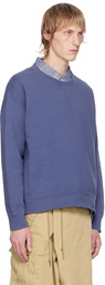 visvim Blue Jumbo Sweatshirt