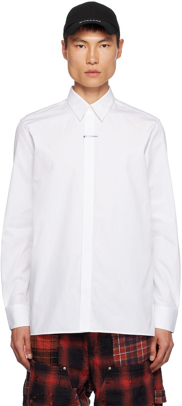 Photo: Givenchy White Boxy Shirt