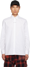 Givenchy White Boxy Shirt