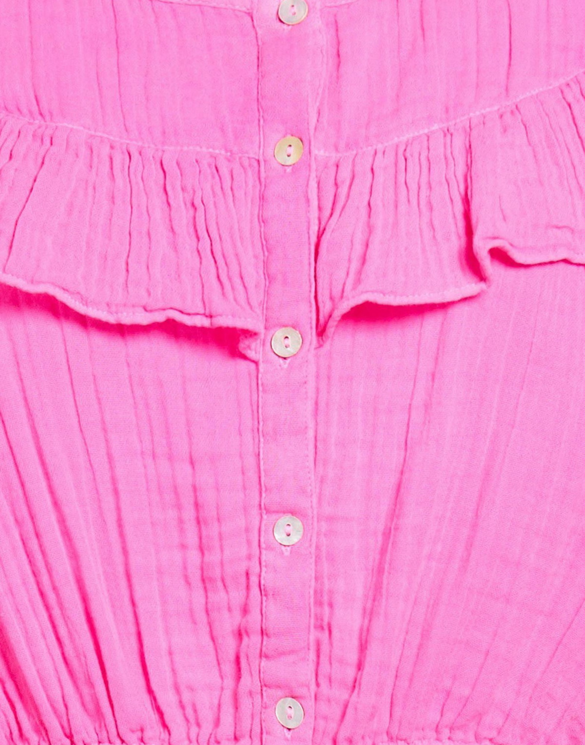 Loveshackfancy Womens Shirt Fuchsia