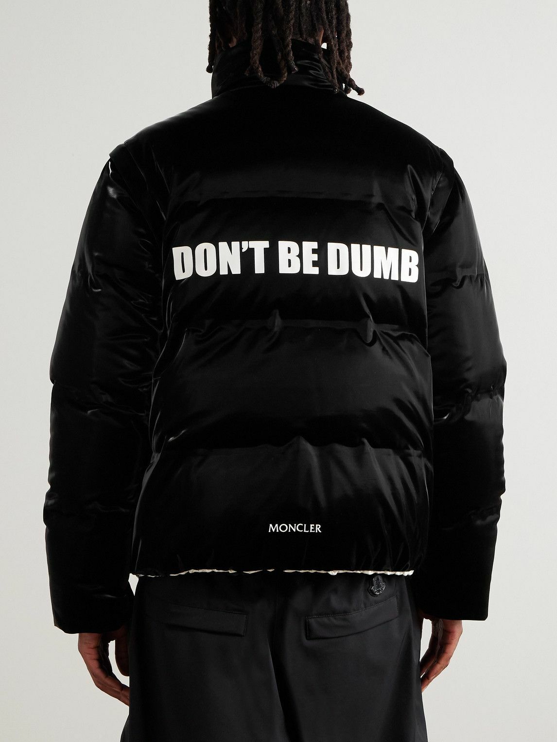 Moncler Genius - A$AP Rocky Logo-Appliquéd Quilted Shell Down