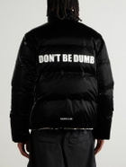 Moncler Genius - A$AP Rocky Logo-Appliquéd Quilted Shell Down Jacket - Black