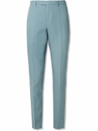 Paul Smith - Tapered Linen Suit Trousers - Blue