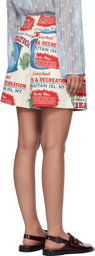 Bode Off-White Enrichment Shorts