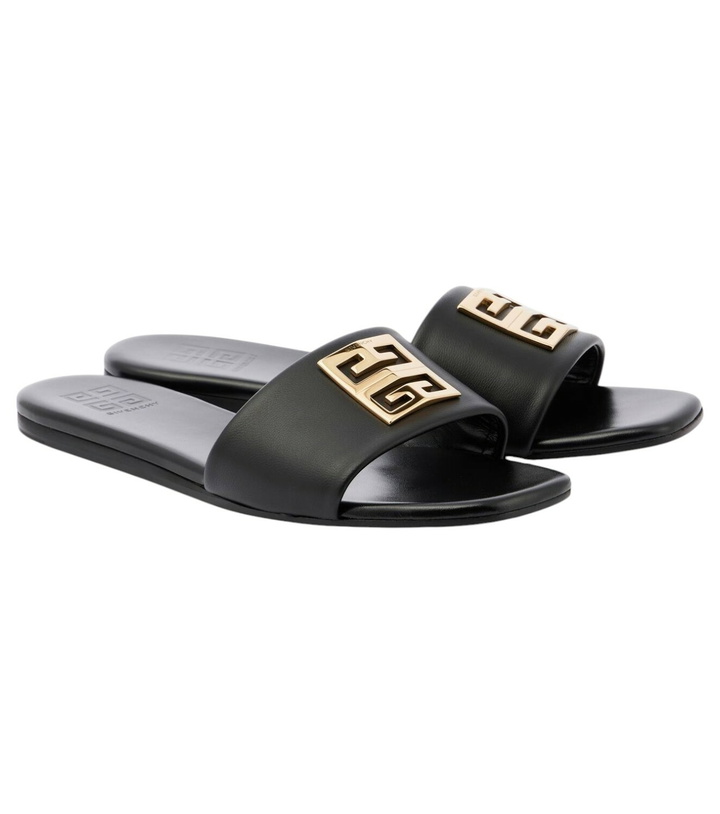 Photo: Givenchy 4G leather slides