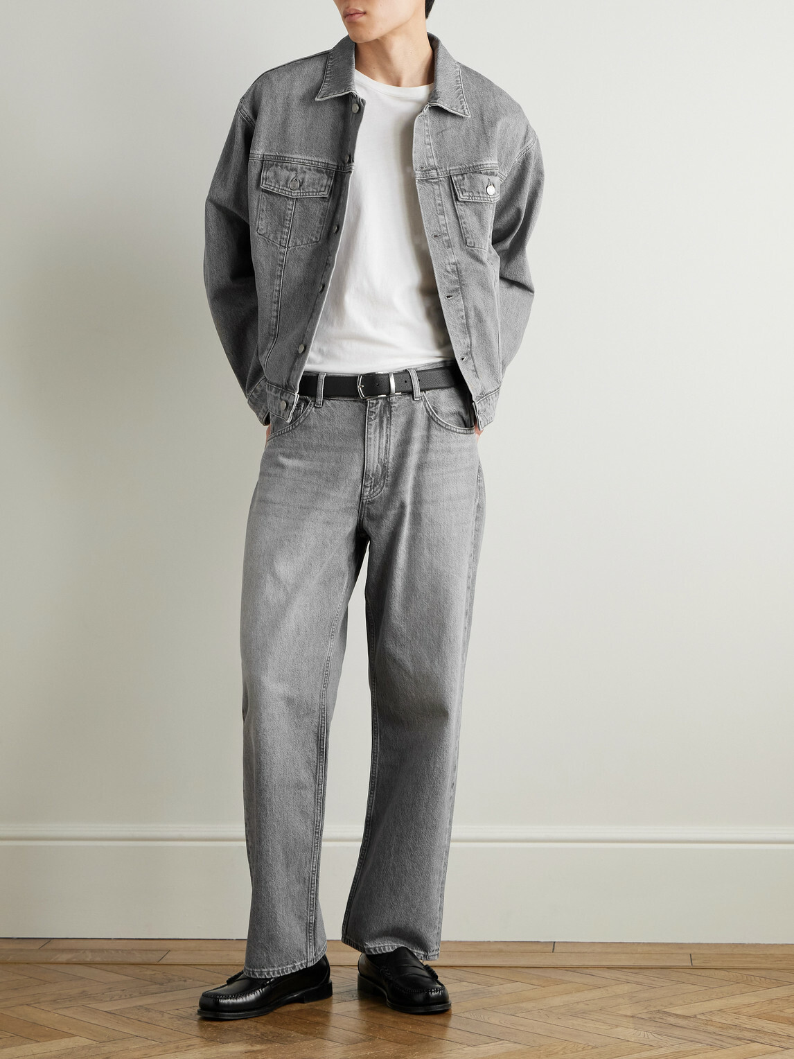 NN07 - Otis 10034 Straight-Leg Organic Jeans - Gray