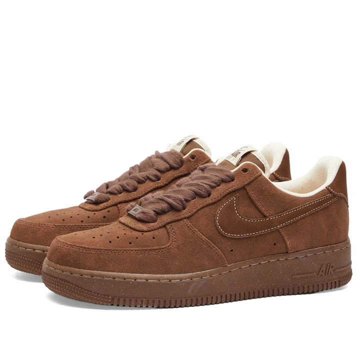 Photo: Nike Women's W Air Force 1 '07 Sneakers in Cacao Wow
