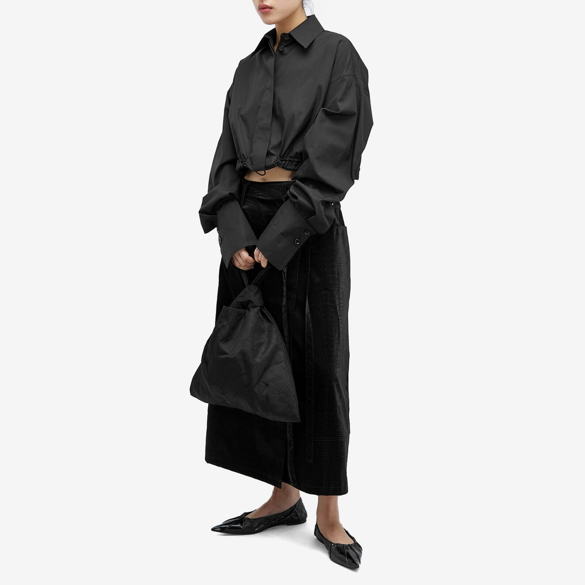 Nanushka Women's Jen Large Bag in Black