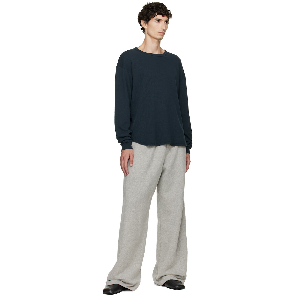Les Tien Gray Heavyweight Party Sweatpants
