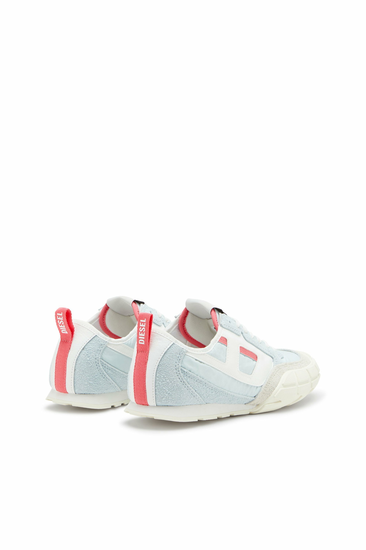 Diesel S-Pagodha-Sneakers in leather, suede and ripstop - Sneakers Womens in Blue