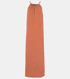 Eres Tiana halterneck maxi dress
