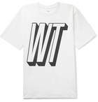 WTAPS - Logo-Print Cotton-Jersey T-Shirt - White