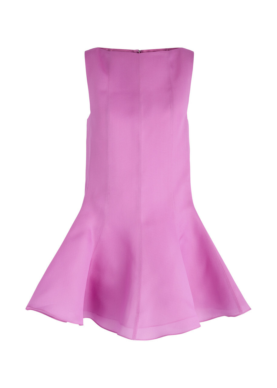 khaite dress pink KHAITE Raina Dress in Azalea