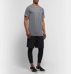 Nike Training - Pro Slim-Fit Mesh-Panelled Breathe Dri-FIT T-Shirt - Dark gray