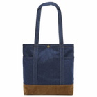 New Era New York Yankees Suede Denim Tote Bag in Blue 