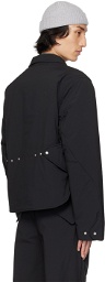 HELIOT EMIL Black Concordance Puffer Jacket