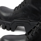 Balenciaga Men's Bulldozer Boot in Black