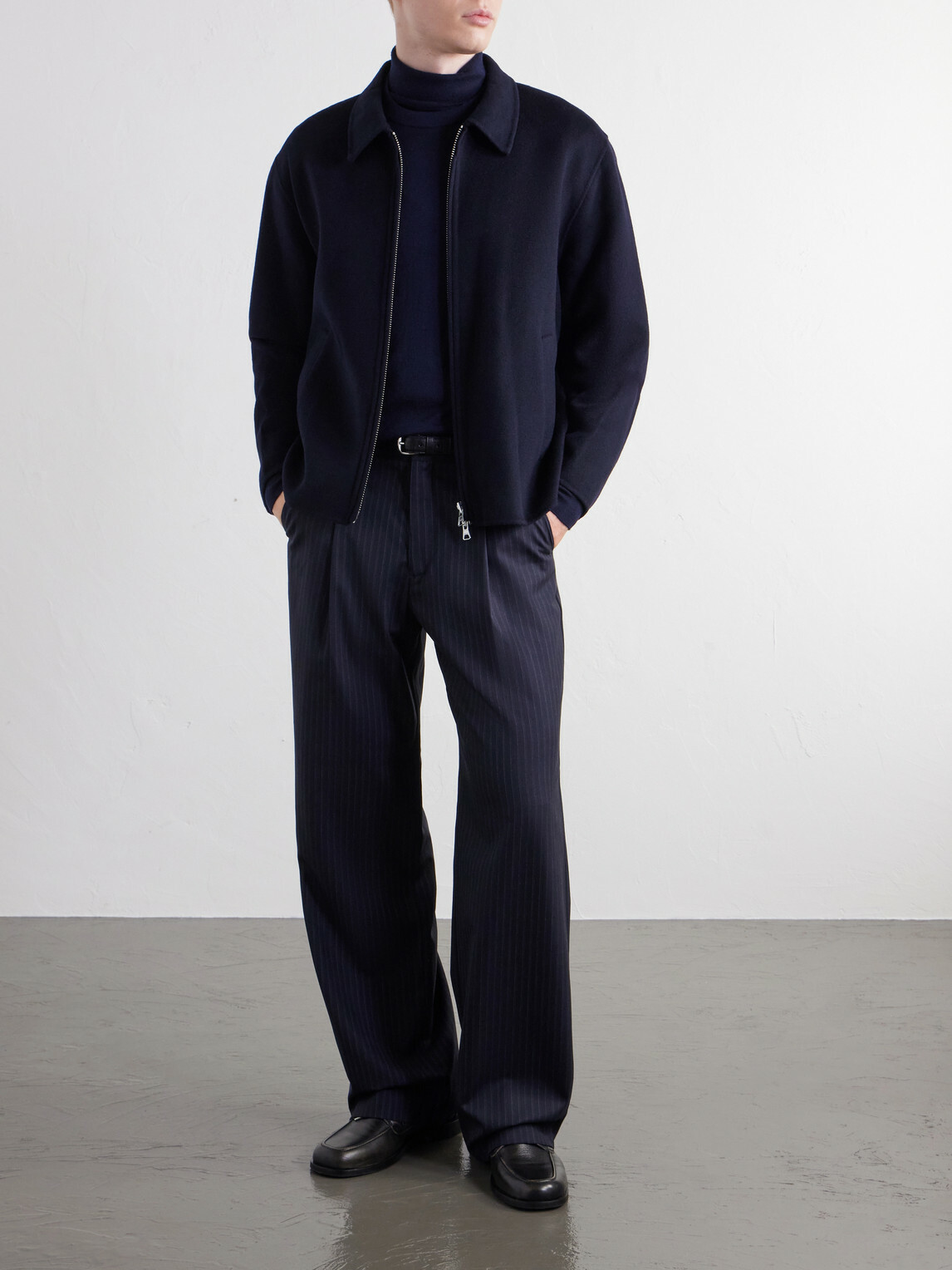 Thom Sweeney - Cashmere and Silk-Blend Sweater - Blue