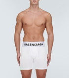 Balenciaga Logo jersey boxer briefs