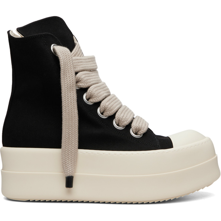 Photo: Rick Owens DRKSHDW Black Tower Mega Bumper Jumbolace Sneaks Sneakers