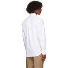 Husbands White Cotton Poplin Trento Shirt