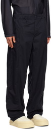 mfpen Black Article Trousers