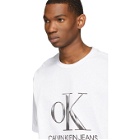Calvin Klein Jeans Est. 1978 White OK Logo T-Shirt