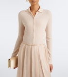Vince Pointelle wool cardigan