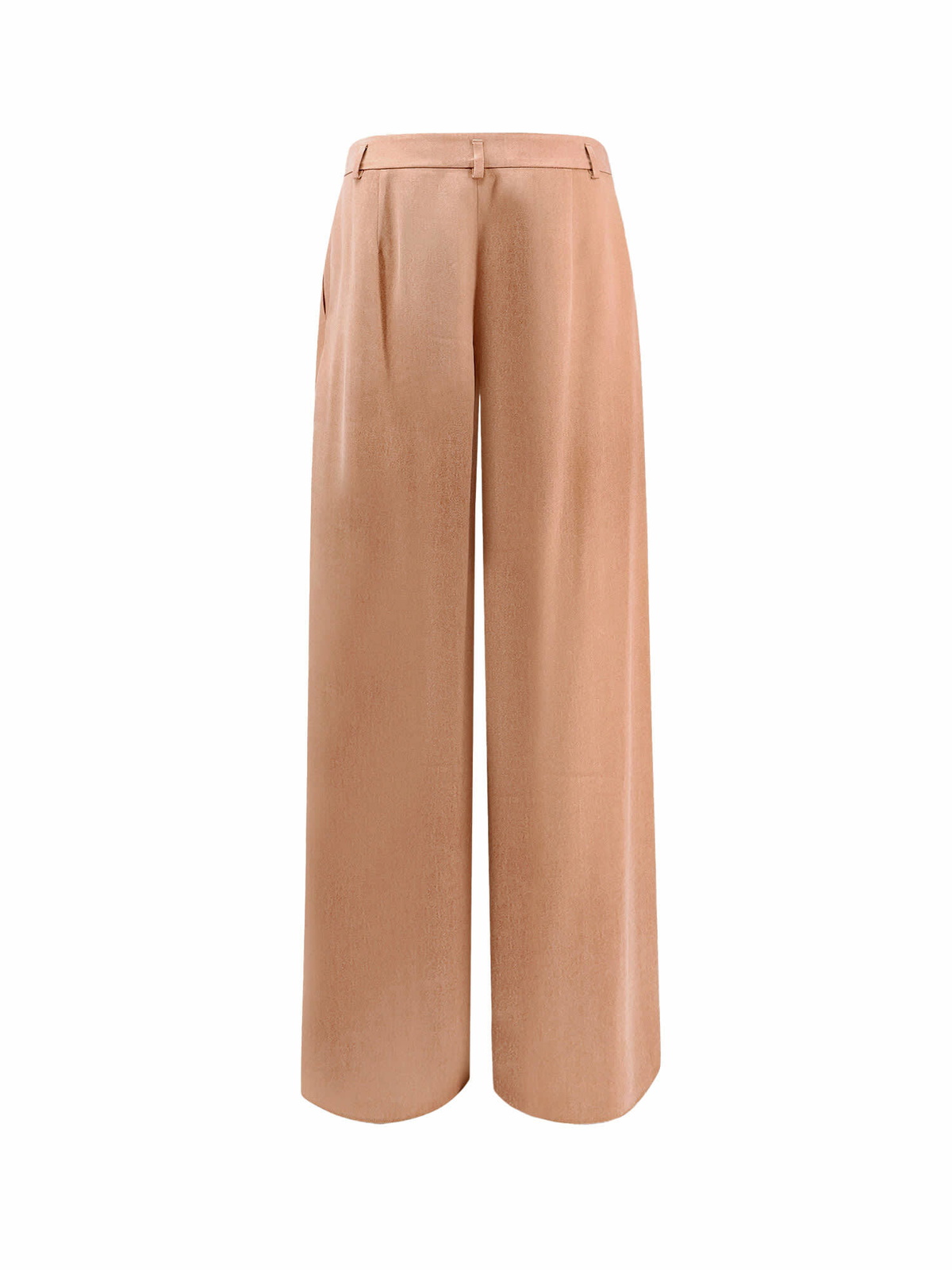 パンツ GIORGIO ARMANI Eco-viscose e cupro trouser with pinces Giorgio Armani Eco-viscose E Cupro Trouser With Pinces
