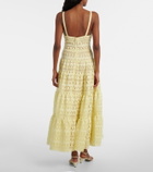 Elie Saab Macramé midi dress