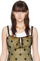 Mondo Mondo Gold Jelly Earrings