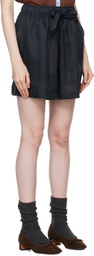 Caro Editions Navy Hannah Shorts