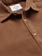 Portuguese Flannel - Lobo Cotton-Corduroy Shirt - Brown